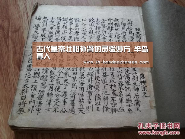 古代皇帝壮阳补肾的灵验妙方_半岛真人